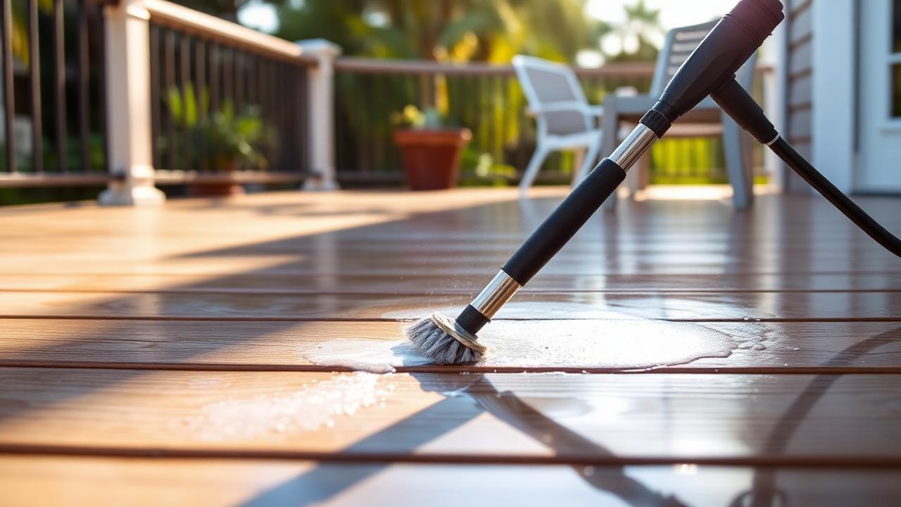 Cleaning Composite Decking Safely: PSI Limits and Detergents