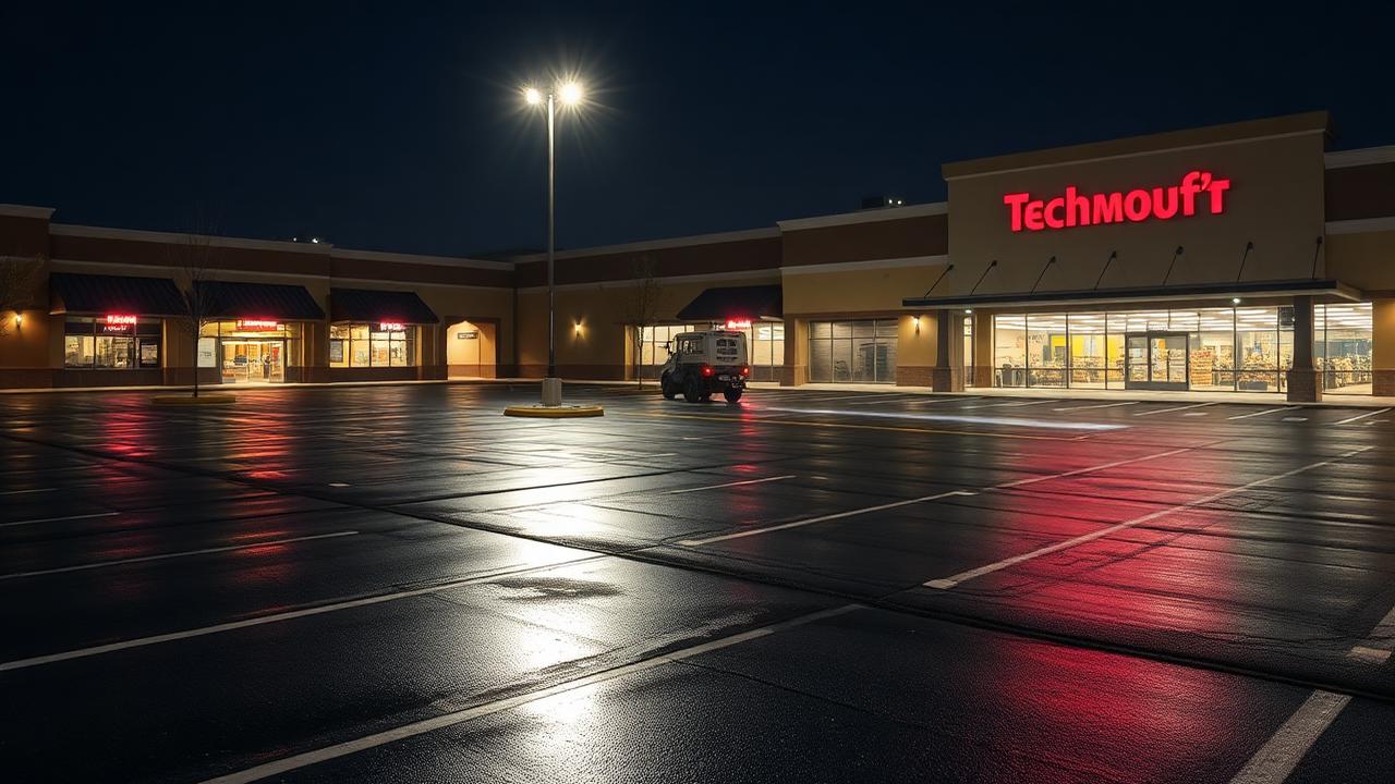 Building a Parking Lot Cleaning Schedule for Retail Centers
